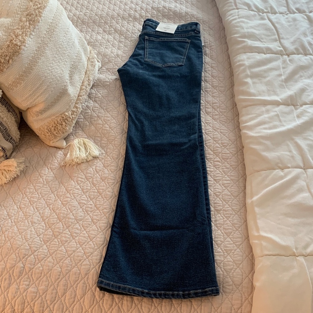 H&M Dark Blue Flare boot cut Women's Jeans